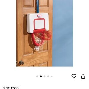 Little tikes over the door basketball hoop. New.